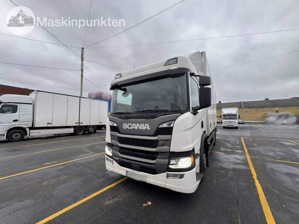 Scania P 250 - بصندوق مغلق شاحنة: صور 1 Scania P 250 - بصندوق مغلق شاحنة: صور 1