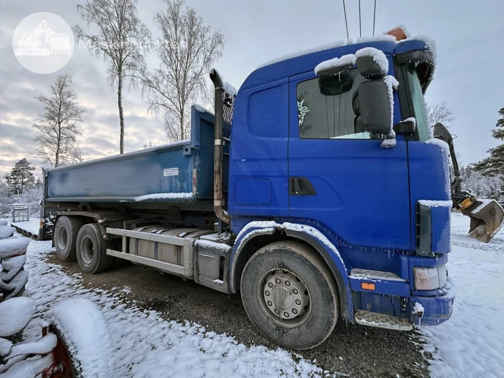 Scania R 124 GB 470 - شاحنة ذات الخطاف: صور 1 Scania R 124 GB 470 - شاحنة ذات الخطاف: صور 1