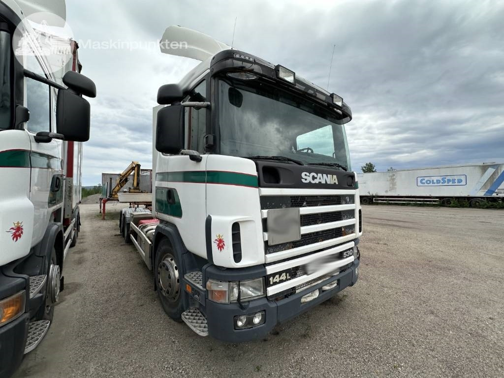 Scania R 124 LB - شاحنات الحاويات / جسم علوي قابل للتغيير شاحنة: صور 1 Scania R 124 LB - شاحنات الحاويات / جسم علوي قابل للتغيير شاحنة: صور 1