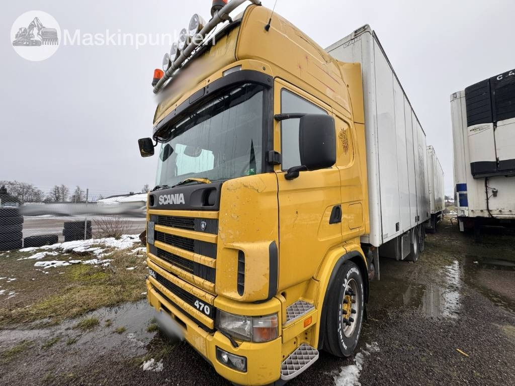 Scania R 124 - بصندوق مغلق شاحنة: صور 1 Scania R 124 - بصندوق مغلق شاحنة: صور 1