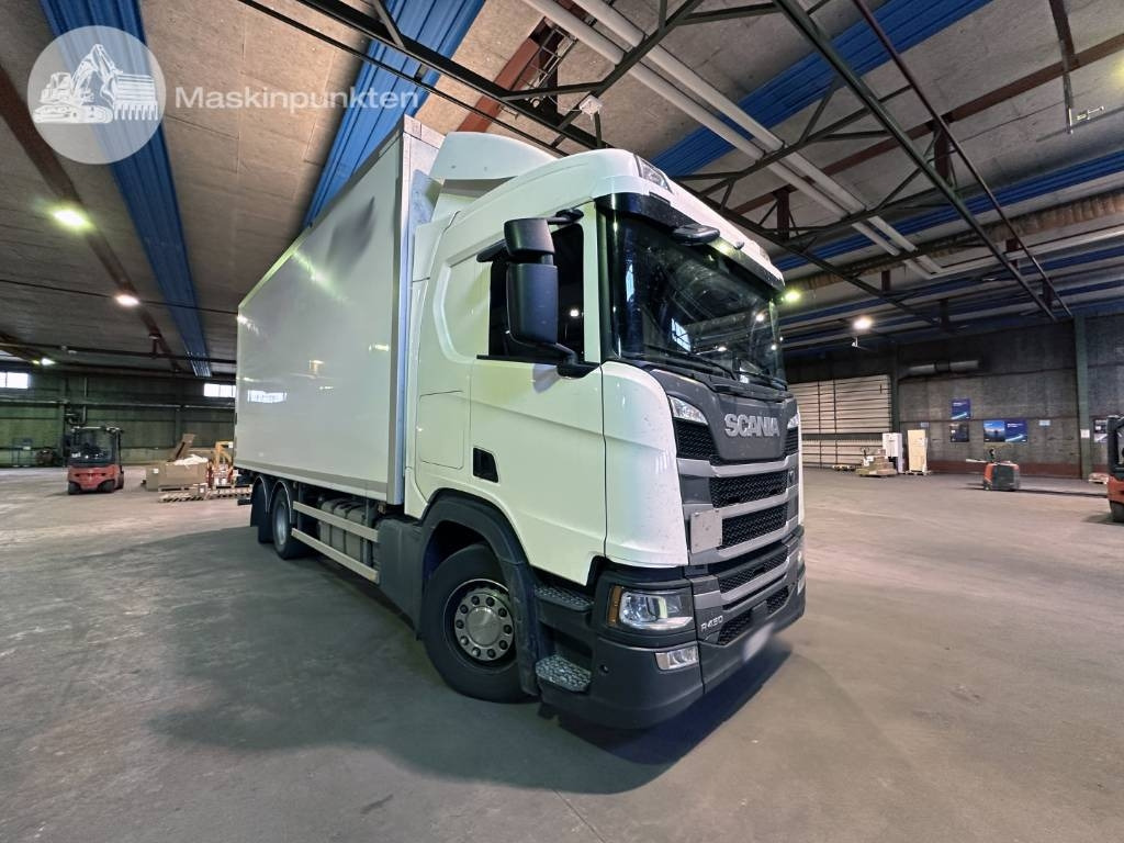 Scania R 450 - بصندوق مغلق شاحنة: صور 1 Scania R 450 - بصندوق مغلق شاحنة: صور 1
