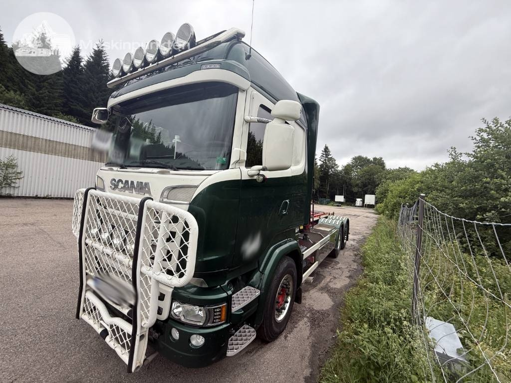 Scania R 520 LB - شاحنة ذات الخطاف: صور 1 Scania R 520 LB - شاحنة ذات الخطاف: صور 1
