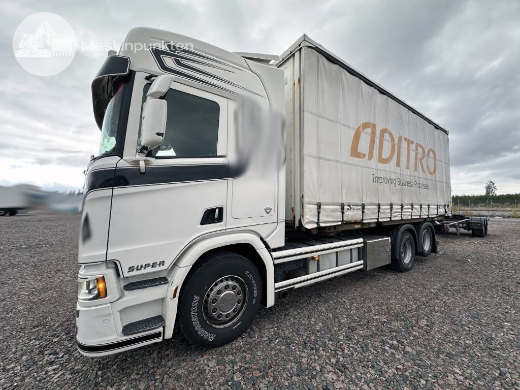 Scania R 580 - شاحنات الحاويات / جسم علوي قابل للتغيير شاحنة: صور 1 Scania R 580 - شاحنات الحاويات / جسم علوي قابل للتغيير شاحنة: صور 1