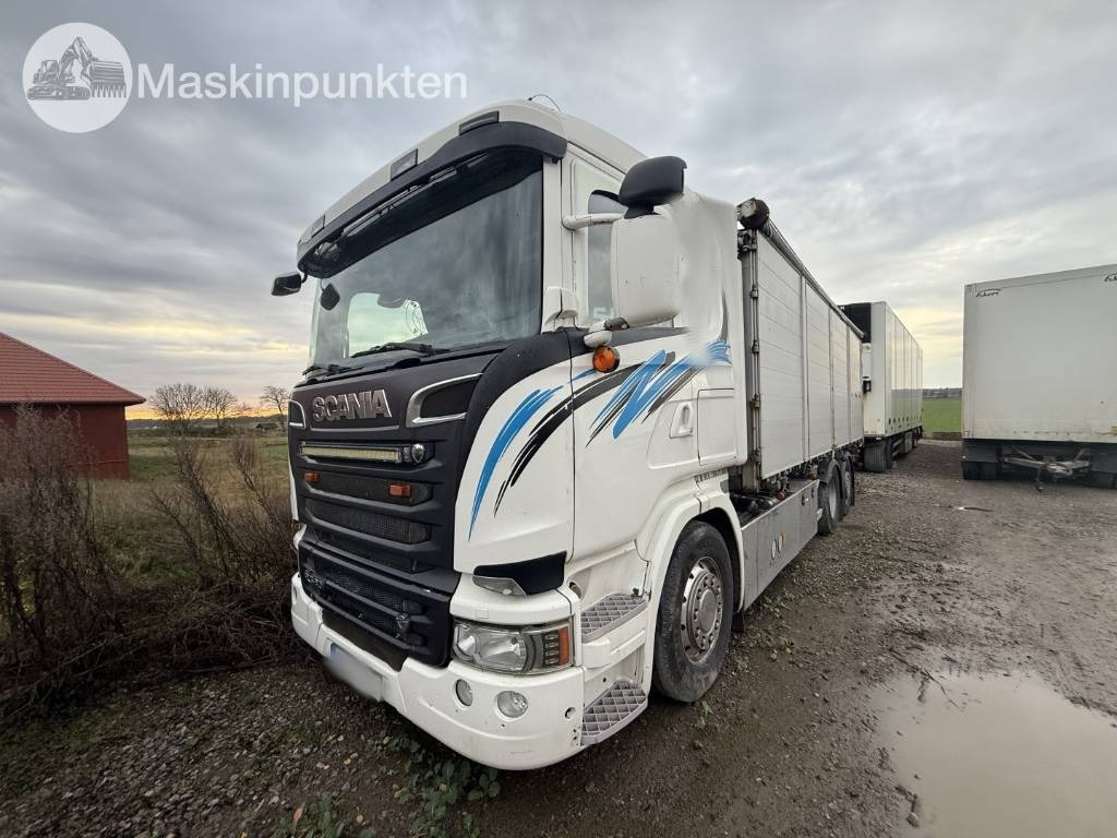 Scania R 580 - بصندوق مغلق شاحنة: صور 1 Scania R 580 - بصندوق مغلق شاحنة: صور 1