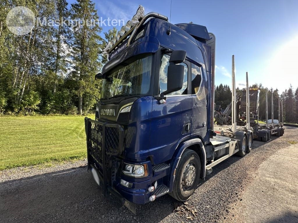 Scania R 650 - شاحنة قطع الأشجار: صور 1 Scania R 650 - شاحنة قطع الأشجار: صور 1