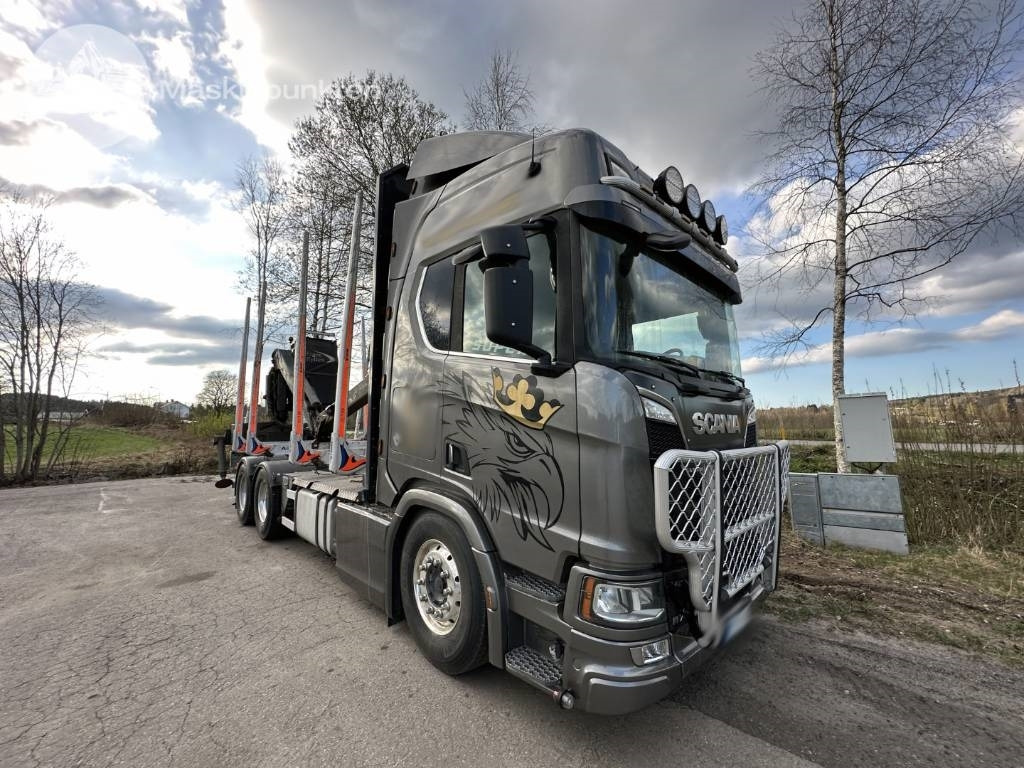 Scania R 730 - شاحنة قطع الأشجار: صور 2 Scania R 730 - شاحنة قطع الأشجار: صور 2