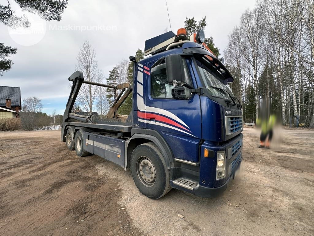 Volvo FM 12 420 LAXO Liftdumper + lastväxlare + flak - شاحنات قابلة للفك شاحنة: صور 3 Volvo FM 12 420 LAXO Liftdumper + lastväxlare + flak - شاحنات قابلة للفك شاحنة: صور 3