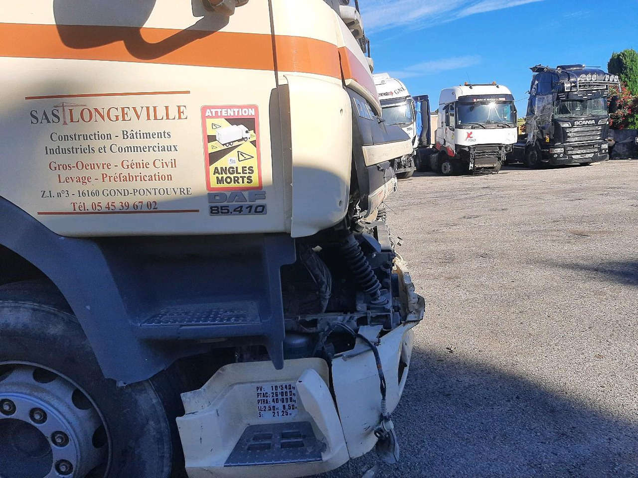 شاحنة ذات الخطاف DAF CF85 FAR 85.410 POLYBENNE 6X2: صور 18 شاحنة ذات الخطاف DAF CF85 FAR 85.410 POLYBENNE 6X2: صور 18