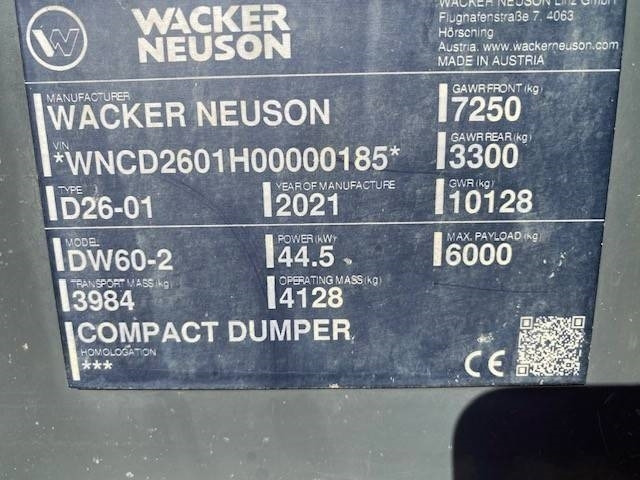 Wacker Neuson DW 60  إيجار Wacker Neuson DW 60: صور 19