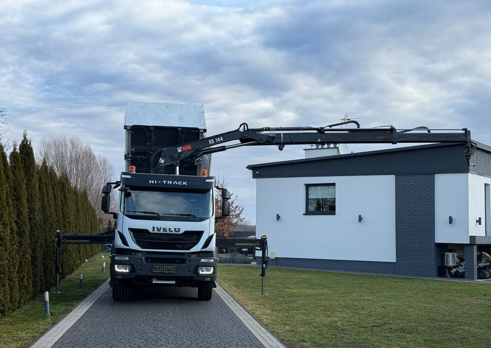 Iveco TRAKKER 450 6X4 PODWÓJNA HYDRO-BURTA HIAB 104 - شاحنة كرين, قلابات: صور 1 Iveco TRAKKER 450 6X4 PODWÓJNA HYDRO-BURTA HIAB 104 - شاحنة كرين, قلابات: صور 1