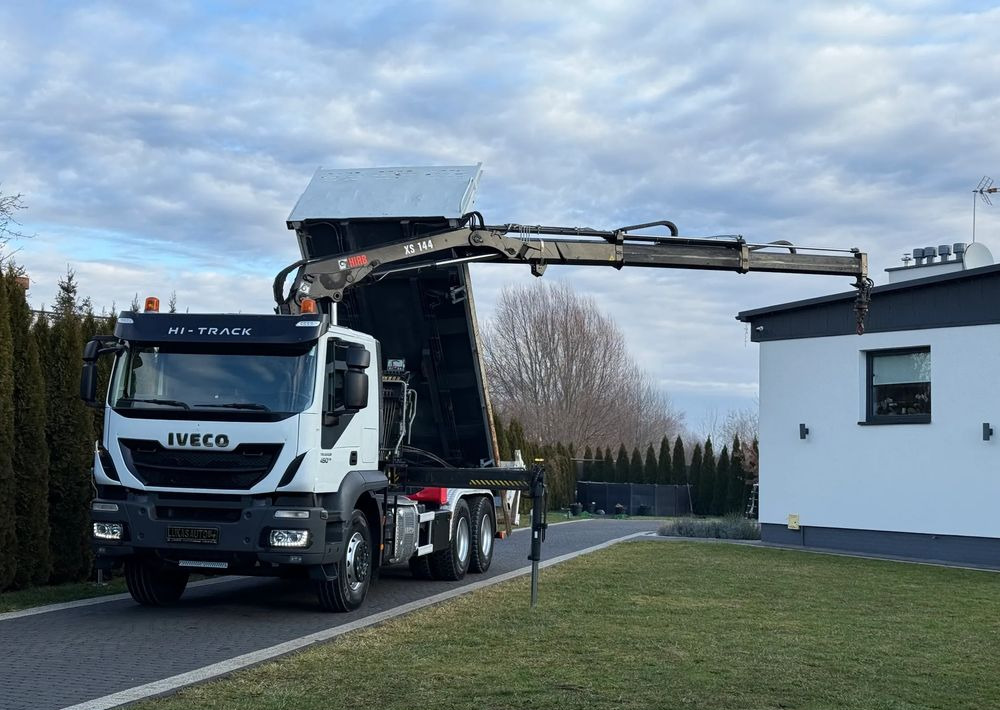 Iveco TRAKKER 450 6X4 PODWÓJNA HYDRO-BURTA HIAB 104 - قلابات: صور 1 Iveco TRAKKER 450 6X4 PODWÓJNA HYDRO-BURTA HIAB 104 - قلابات: صور 1