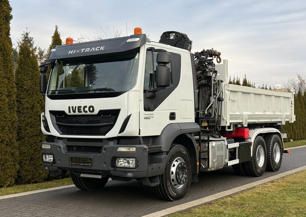 Iveco TRAKKER 450 6X4 PODWÓJNA HYDRO-BURTA HIAB 104 - قلابات, شاحنة كرين: صور 5 Iveco TRAKKER 450 6X4 PODWÓJNA HYDRO-BURTA HIAB 104 - قلابات, شاحنة كرين: صور 5