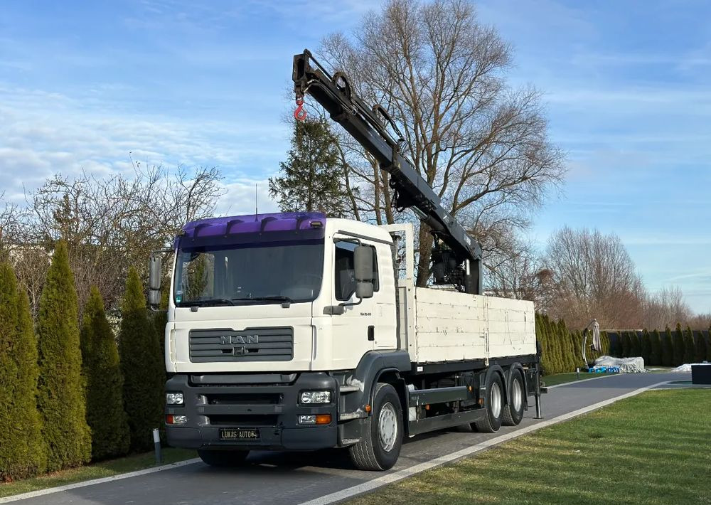 MAN TGA 24.410 6x4 HIAB MANUAL - شاحنات مسطحة, شاحنة كرين: صور 1 MAN TGA 24.410 6x4 HIAB MANUAL - شاحنات مسطحة, شاحنة كرين: صور 1
