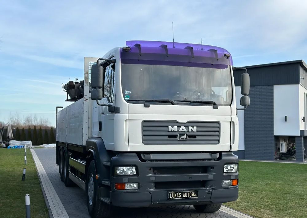 MAN TGA 24.410 6x4 HIAB MANUAL - شاحنات مسطحة, شاحنة كرين: صور 4 MAN TGA 24.410 6x4 HIAB MANUAL - شاحنات مسطحة, شاحنة كرين: صور 4
