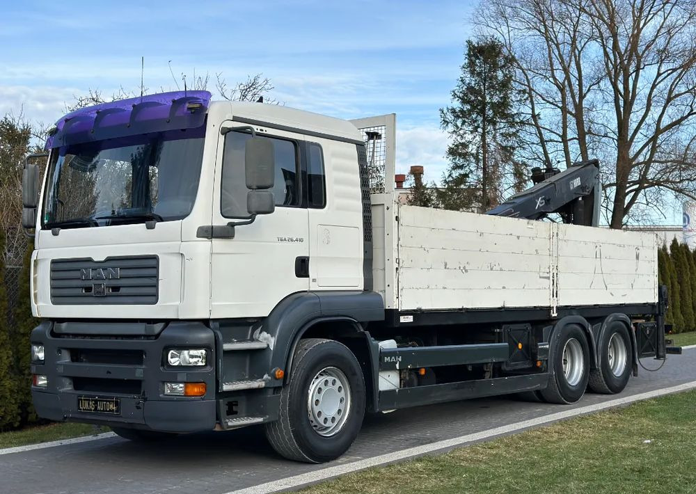 MAN TGA 24.410 6x4 HIAB MANUAL - شاحنات مسطحة, شاحنة كرين: صور 2 MAN TGA 24.410 6x4 HIAB MANUAL - شاحنات مسطحة, شاحنة كرين: صور 2