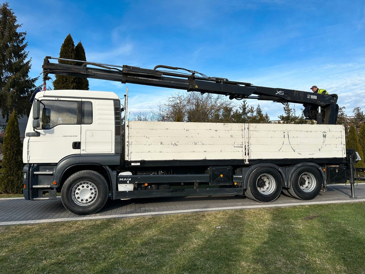 MAN TGA 26.410 6x4 HIAB MANUAL - شاحنة كرين: صور 5 MAN TGA 26.410 6x4 HIAB MANUAL - شاحنة كرين: صور 5