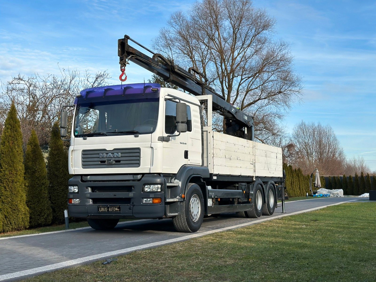 MAN TGA 26.410 6x4 HIAB MANUAL - شاحنة كرين: صور 1 MAN TGA 26.410 6x4 HIAB MANUAL - شاحنة كرين: صور 1