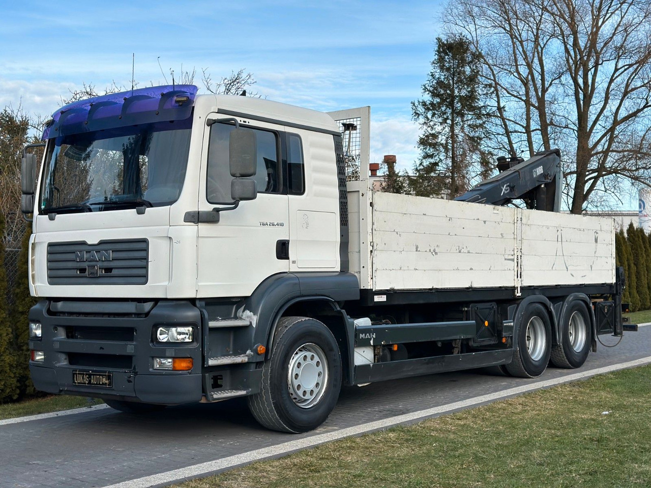 MAN TGA 26.410 6x4 HIAB MANUAL - شاحنة كرين: صور 2 MAN TGA 26.410 6x4 HIAB MANUAL - شاحنة كرين: صور 2