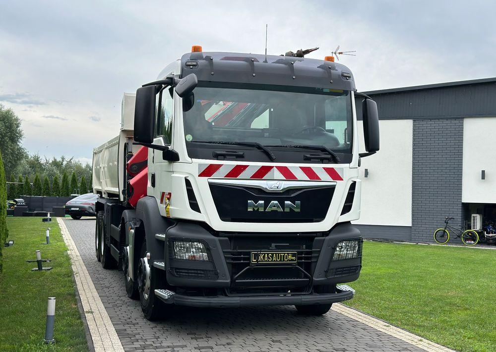 MAN TGS 440 / 8x4 / HMF 1530 / HYDROBURTA - قلابات: صور 3 MAN TGS 440 / 8x4 / HMF 1530 / HYDROBURTA - قلابات: صور 3