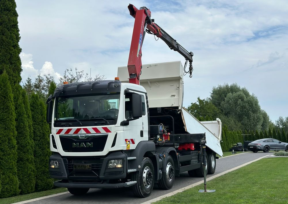 MAN TGS 440 / 8x4 / HMF 1530 / HYDROBURTA - قلابات: صور 1 MAN TGS 440 / 8x4 / HMF 1530 / HYDROBURTA - قلابات: صور 1