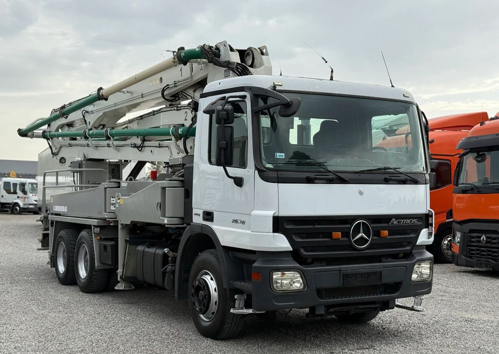 Mercedes-Benz ACTROS 2636 6X4 36 M WAITZINGER - مضخة خرسانة: صور 3 Mercedes-Benz ACTROS 2636 6X4 36 M WAITZINGER - مضخة خرسانة: صور 3