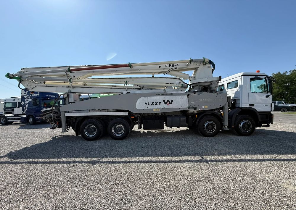 Mercedes-Benz ACTROS 4141 8X4 42 M GOTOWA DO PRACY - مضخة خرسانة: صور 4 Mercedes-Benz ACTROS 4141 8X4 42 M GOTOWA DO PRACY - مضخة خرسانة: صور 4