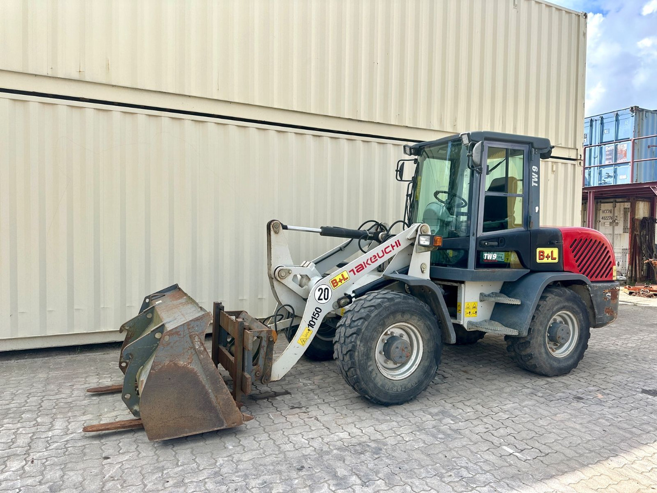 Terex TL80/2014 BJ/Schaufel + Gabel/ Deutsche Maschine - اللودر بعجل: صور 1 Terex TL80/2014 BJ/Schaufel + Gabel/ Deutsche Maschine - اللودر بعجل: صور 1