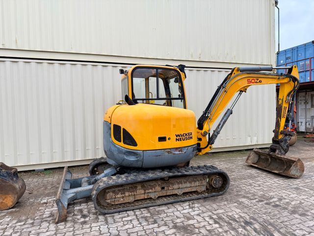 Wacker Neuson 50Z3 / 2014 BJ / 2 x Löffel - حفارة مصغرة: صور 4 Wacker Neuson 50Z3 / 2014 BJ / 2 x Löffel - حفارة مصغرة: صور 4