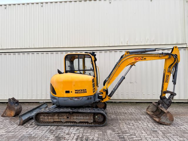 Wacker Neuson 50Z3 / 2014 BJ / 2 x Löffel - حفارة مصغرة: صور 5 Wacker Neuson 50Z3 / 2014 BJ / 2 x Löffel - حفارة مصغرة: صور 5