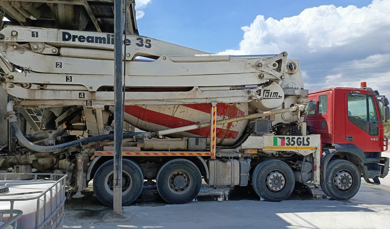 IVECO TRAKKER 450 COIME 35 - مضخة خرسانة: صور 4 IVECO TRAKKER 450 COIME 35 - مضخة خرسانة: صور 4