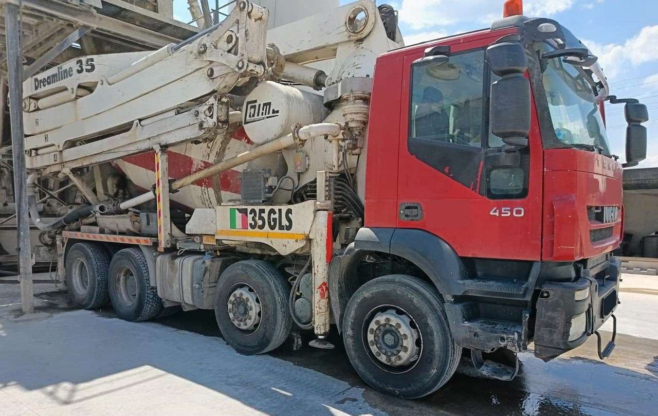 Iveco TRAKKER 450 COIME 35 - مضخة خرسانة: صور 1 Iveco TRAKKER 450 COIME 35 - مضخة خرسانة: صور 1
