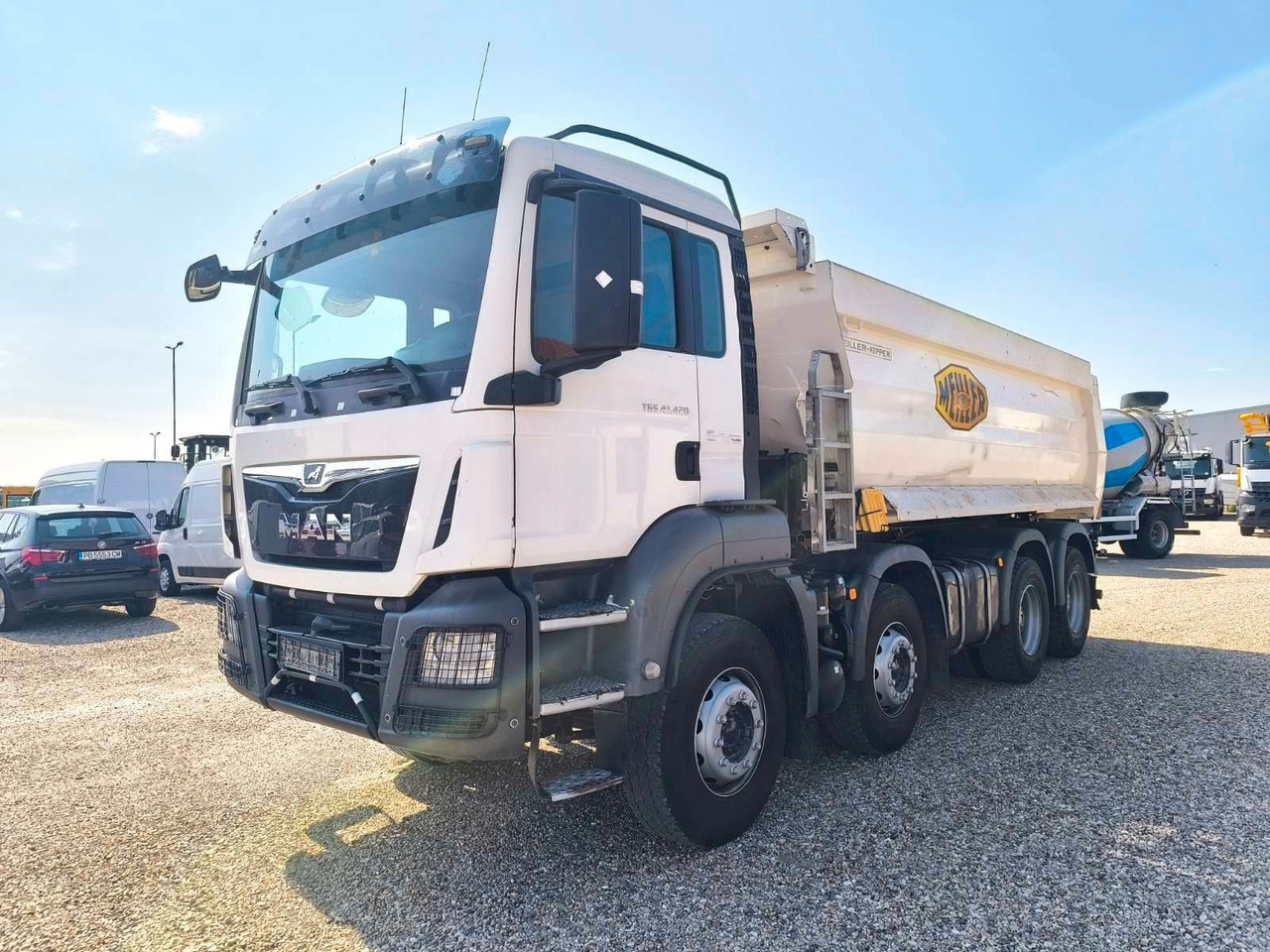 MAN TGS 41.420 MEILLER KIPPER - شاحنات قابلة للفك شاحنة: صور 3 MAN TGS 41.420 MEILLER KIPPER - شاحنات قابلة للفك شاحنة: صور 3