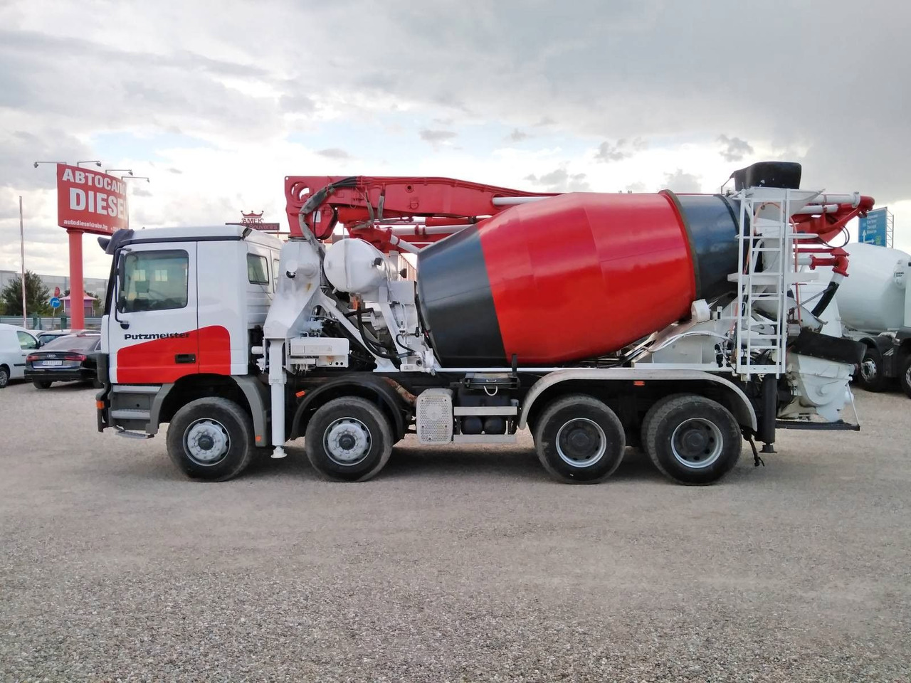 Mercedes-Benz ACTROS 3240 Putzmeister 26.67S - مضخة خرسانة: صور 4 Mercedes-Benz ACTROS 3240 Putzmeister 26.67S - مضخة خرسانة: صور 4