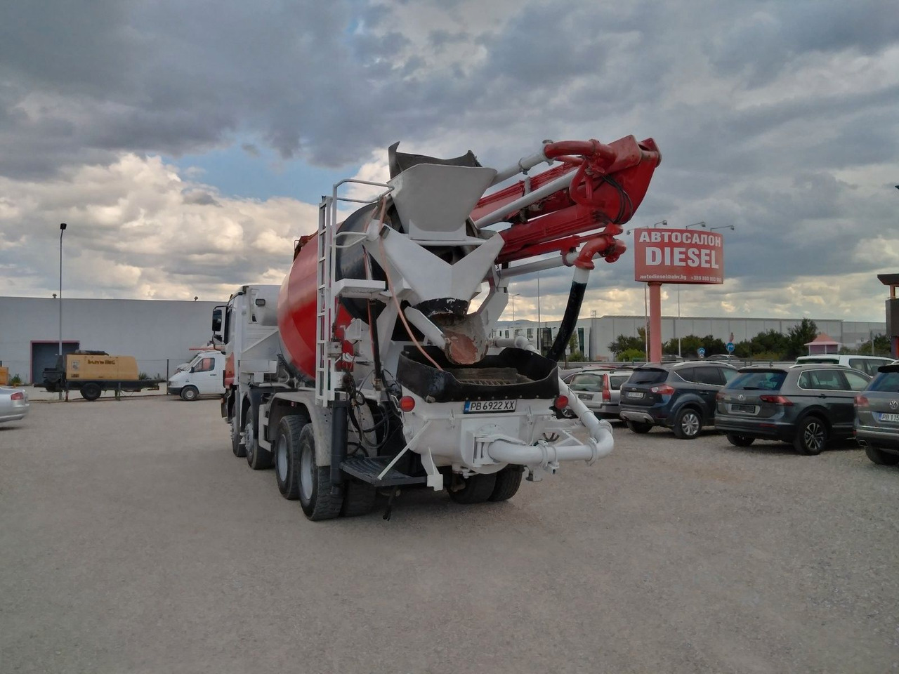 Mercedes-Benz ACTROS 3240 Putzmeister 26.67S - مضخة خرسانة: صور 5 Mercedes-Benz ACTROS 3240 Putzmeister 26.67S - مضخة خرسانة: صور 5