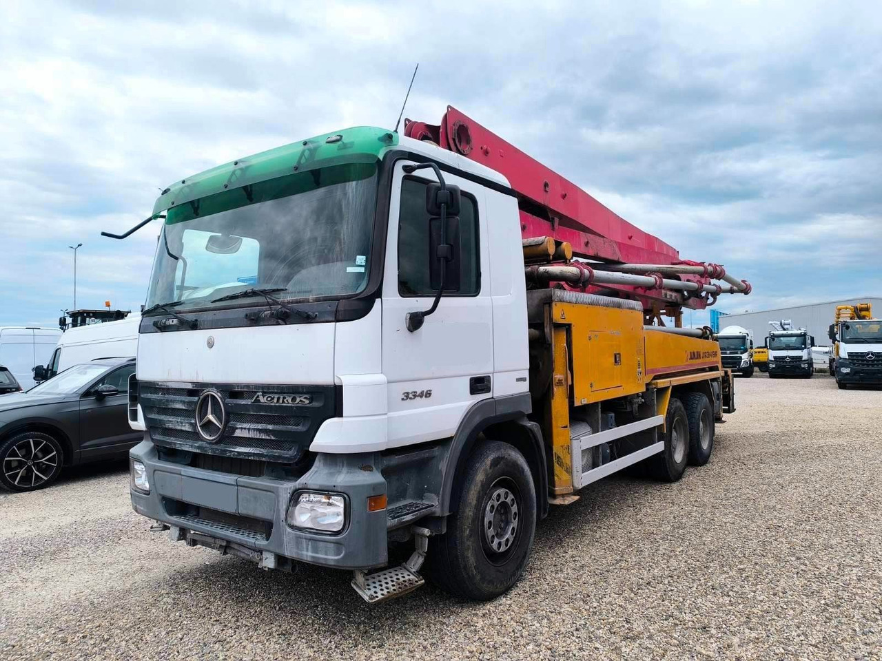 Mercedes-Benz ACTROS 3341 JUNJIN JXR 38-4 - مضخة خرسانة: صور 3 Mercedes-Benz ACTROS 3341 JUNJIN JXR 38-4 - مضخة خرسانة: صور 3