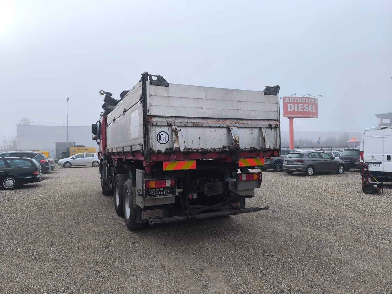 Mercedes-Benz ACTROS 3355 V8 6X6 HIAB 211 EP-5 HIPRO - قلابات, شاحنة كرين: صور 5 Mercedes-Benz ACTROS 3355 V8 6X6 HIAB 211 EP-5 HIPRO - قلابات, شاحنة كرين: صور 5