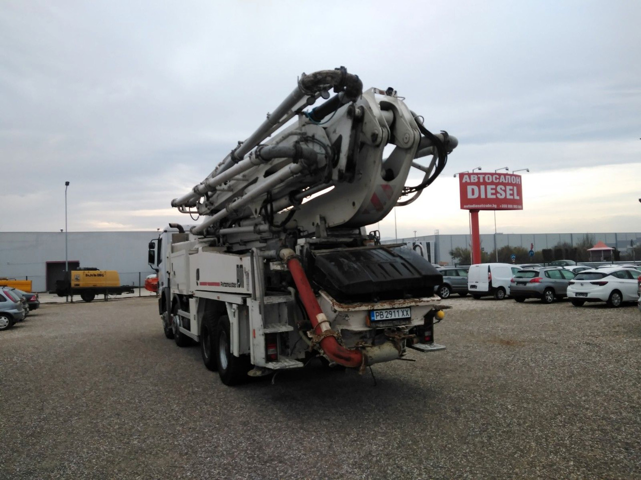 Mercedes-Benz ACTROS 4144 PUTZMEISTER M42 - مضخة خرسانة: صور 5 Mercedes-Benz ACTROS 4144 PUTZMEISTER M42 - مضخة خرسانة: صور 5