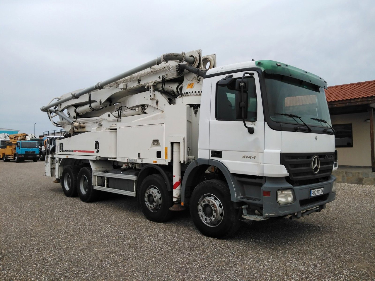 Mercedes-Benz ACTROS 4144 PUTZMEISTER M42 - مضخة خرسانة: صور 1 Mercedes-Benz ACTROS 4144 PUTZMEISTER M42 - مضخة خرسانة: صور 1
