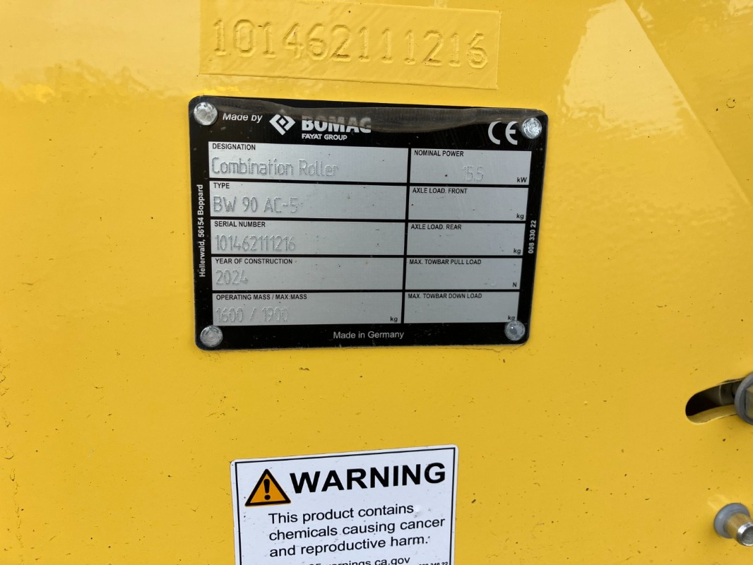 BOMAG DE BW 90 AC-5 - مدحلة: صور 2 BOMAG DE BW 90 AC-5 - مدحلة: صور 2