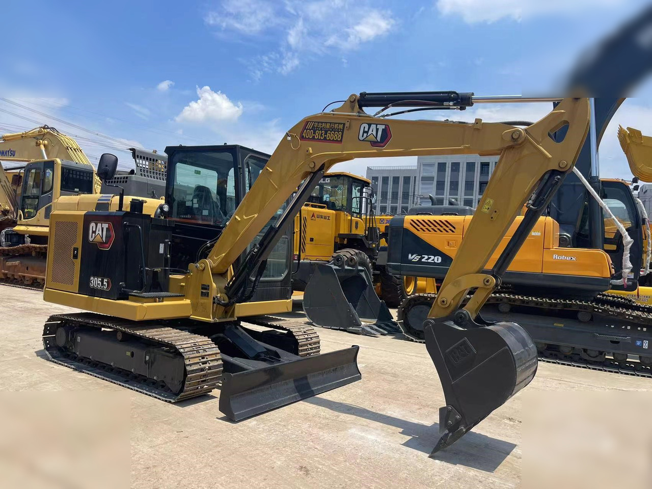CATERPILLAR 305.5 - حفارة مصغرة: صور 2 CATERPILLAR 305.5 - حفارة مصغرة: صور 2