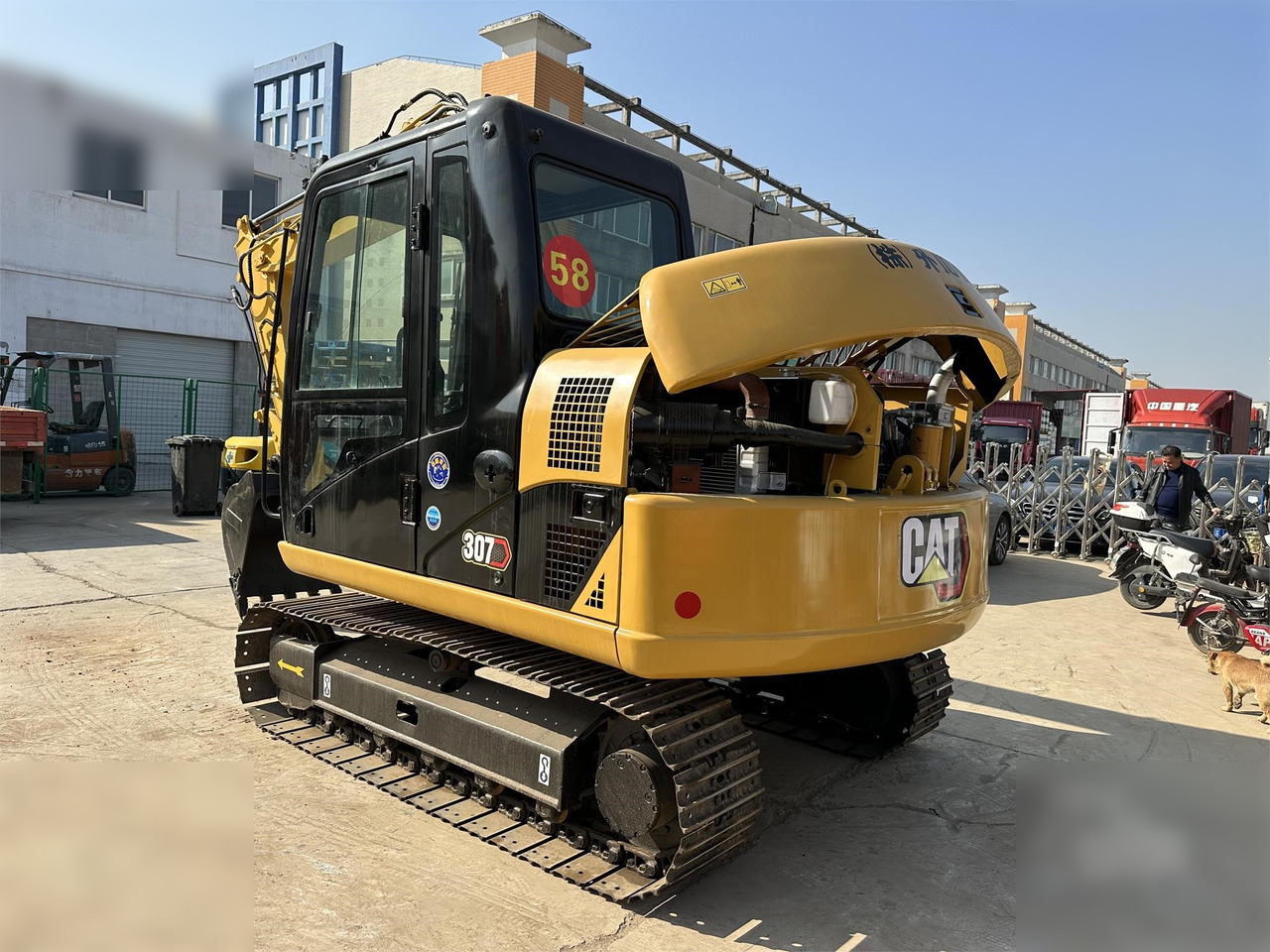 CATERPILLAR 307D - حفارات زحافة: صور 3 CATERPILLAR 307D - حفارات زحافة: صور 3