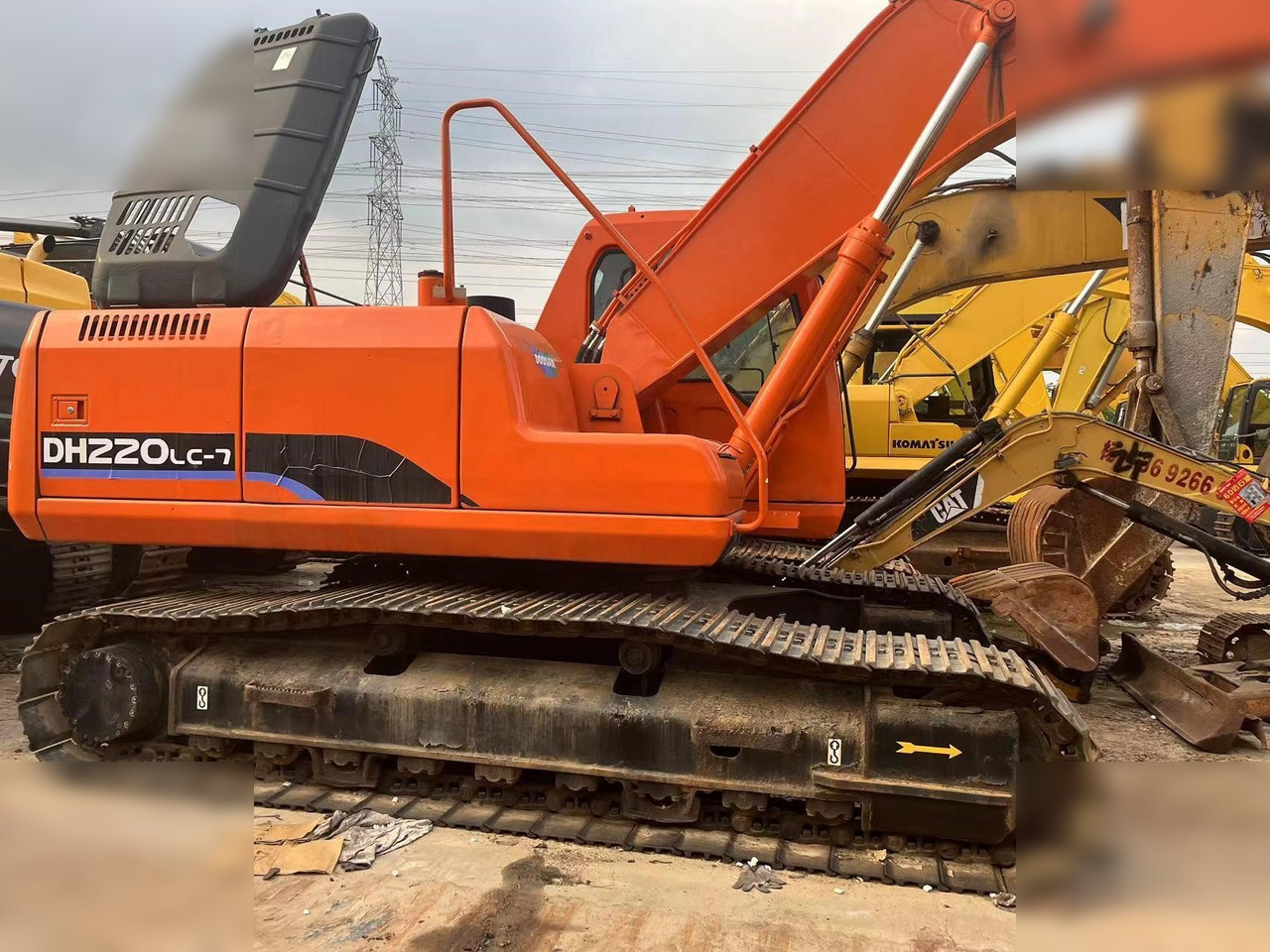 DOOSAN DH220 LC-7 - حفارات زحافة: صور 4 DOOSAN DH220 LC-7 - حفارات زحافة: صور 4