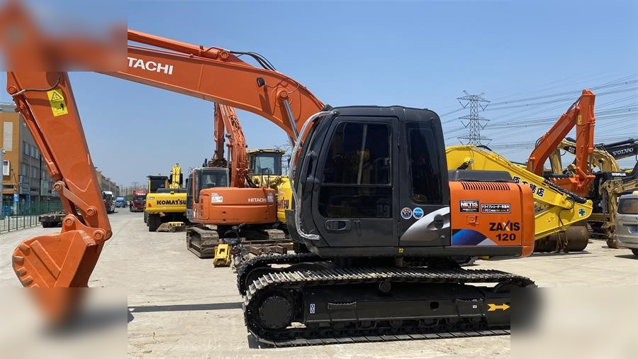 HITACHI ZX120 - حفارات زحافة: صور 1 HITACHI ZX120 - حفارات زحافة: صور 1