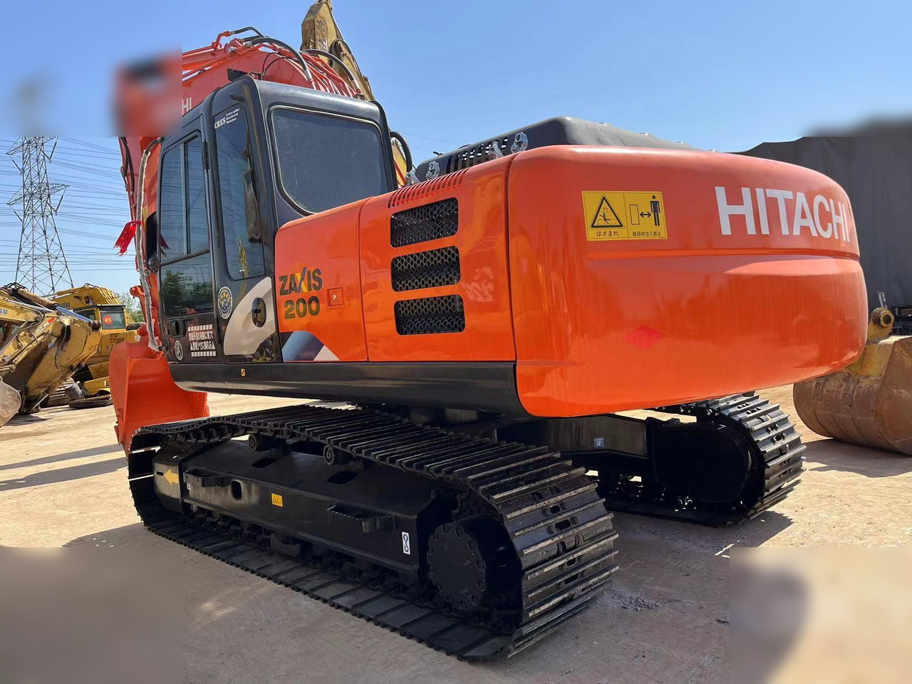 HITACHI ZX200-3G - حفارات زحافة: صور 5 HITACHI ZX200-3G - حفارات زحافة: صور 5