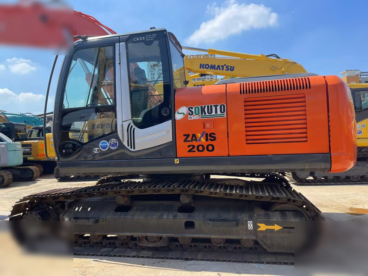 HITACHI ZX200-3G - حفارات زحافة: صور 3 HITACHI ZX200-3G - حفارات زحافة: صور 3