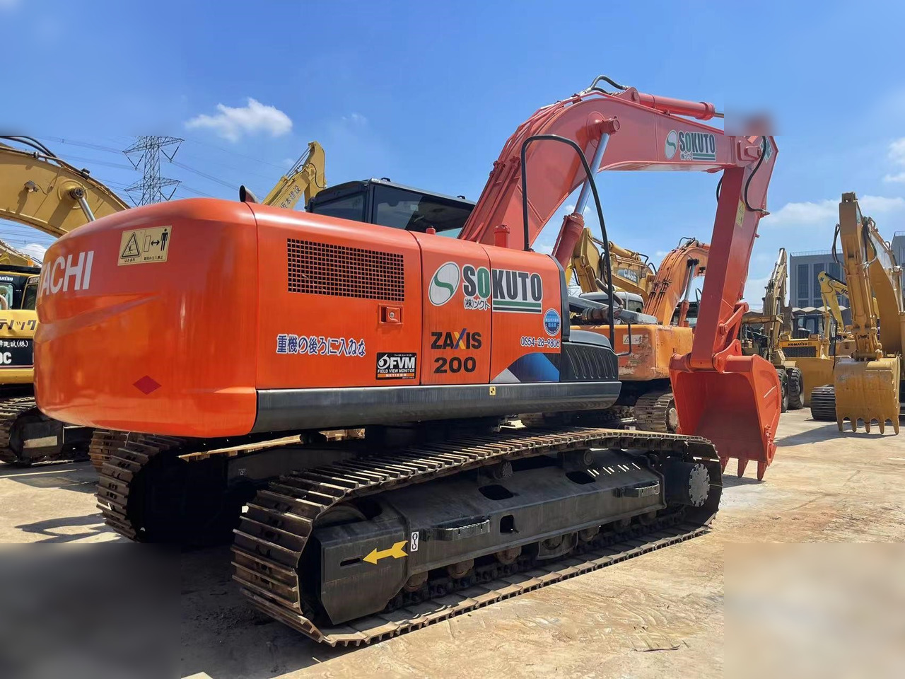HITACHI ZX200-3G - حفارات زحافة: صور 2 HITACHI ZX200-3G - حفارات زحافة: صور 2