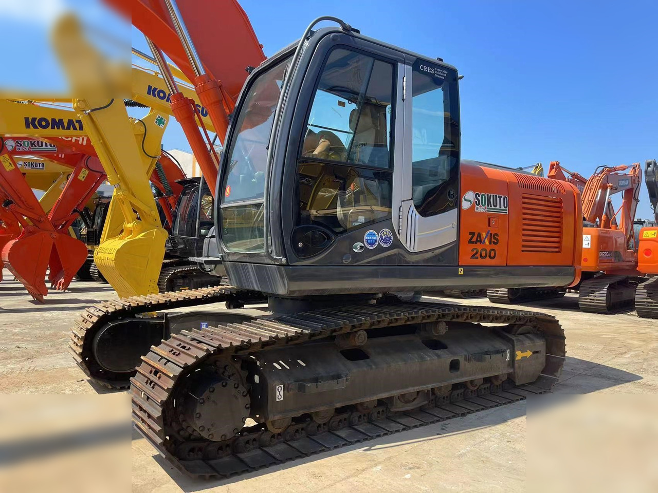 HITACHI ZX200-3G - حفارات زحافة: صور 2 HITACHI ZX200-3G - حفارات زحافة: صور 2