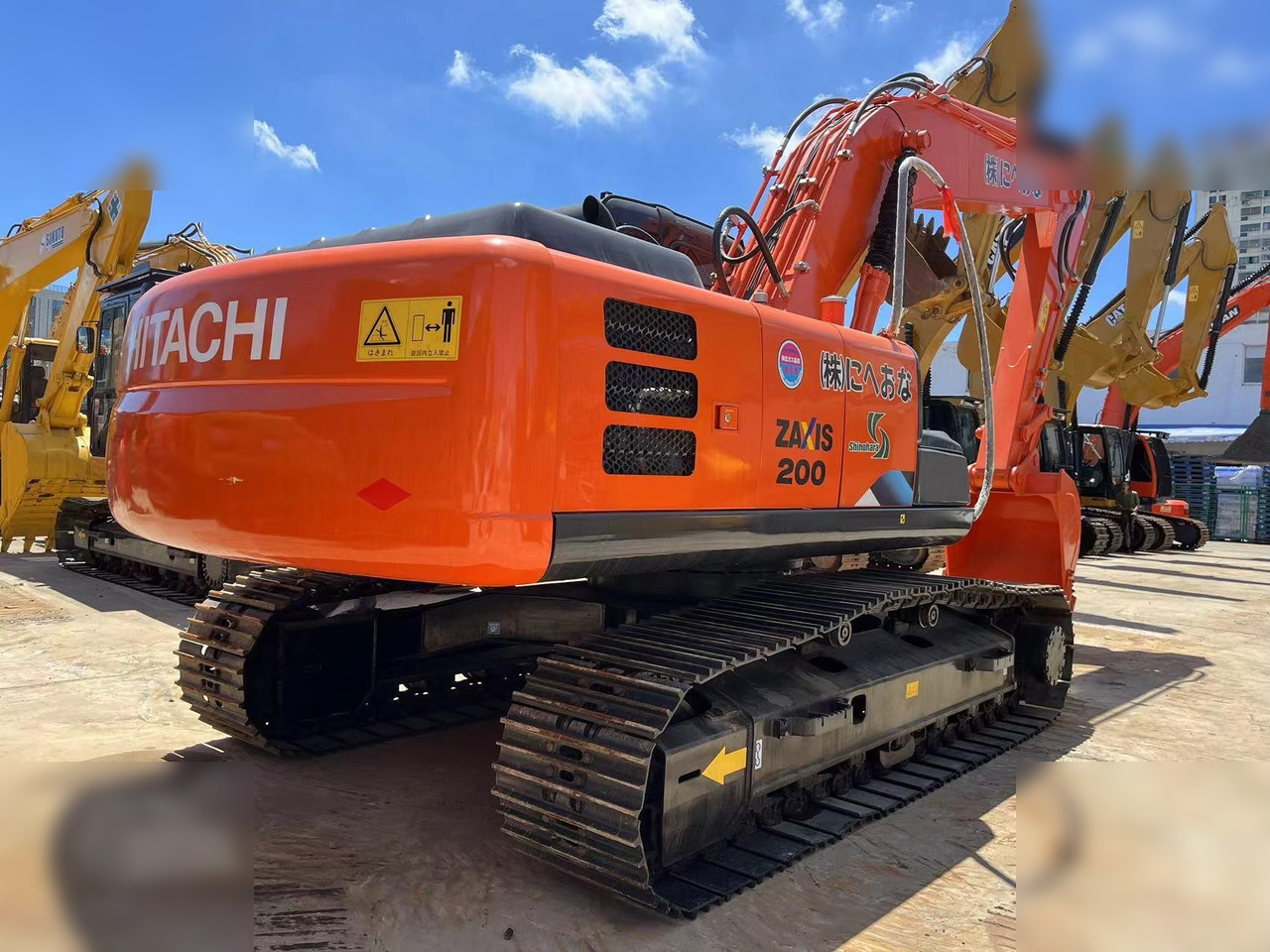 HITACHI ZX200-3G - حفارات زحافة: صور 2 HITACHI ZX200-3G - حفارات زحافة: صور 2