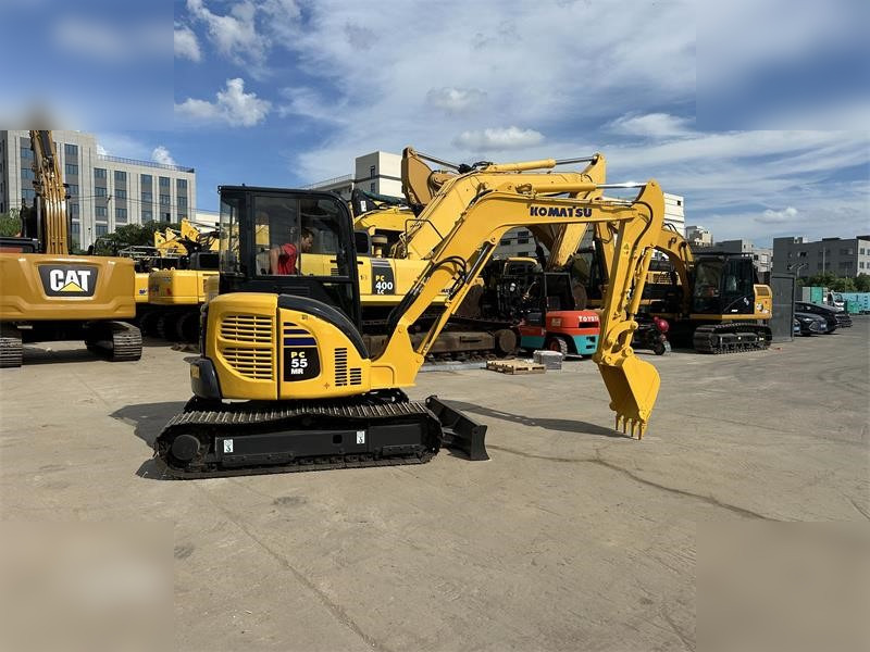 KOMATSU PC55MR-2 - حفارة مصغرة: صور 1 KOMATSU PC55MR-2 - حفارة مصغرة: صور 1