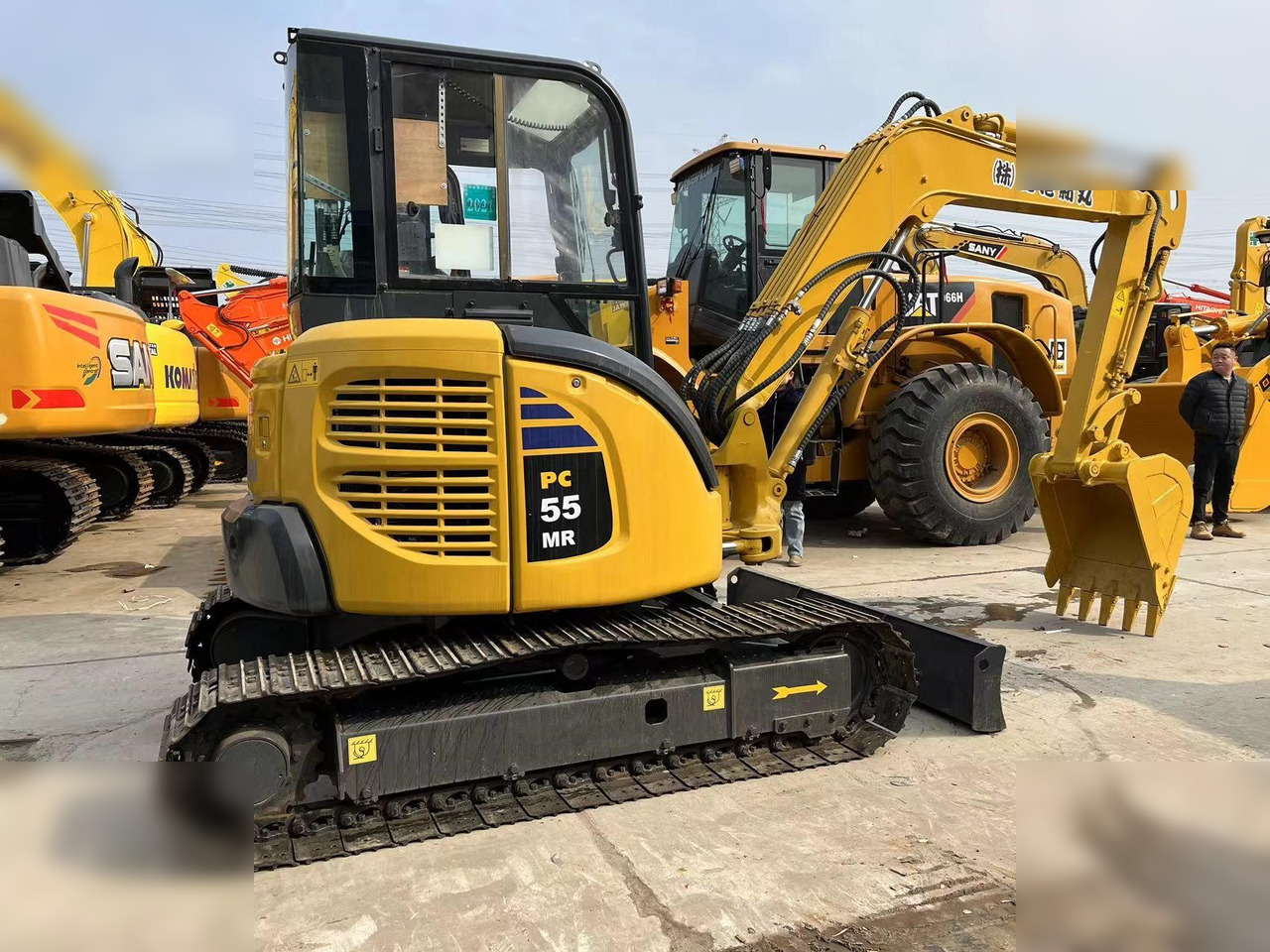 KOMATSU PC55MR-2 - حفارة مصغرة: صور 1 KOMATSU PC55MR-2 - حفارة مصغرة: صور 1